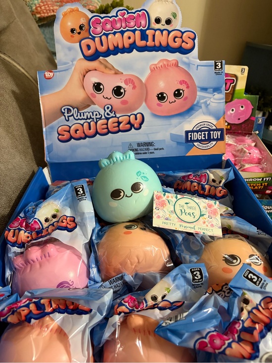 Other - Squish Dumplings Squeezy Fidget Toy - Assorted